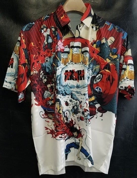 Akira Anime ◈Premium◈ Hawaiian Shirt (Rare Collectible)