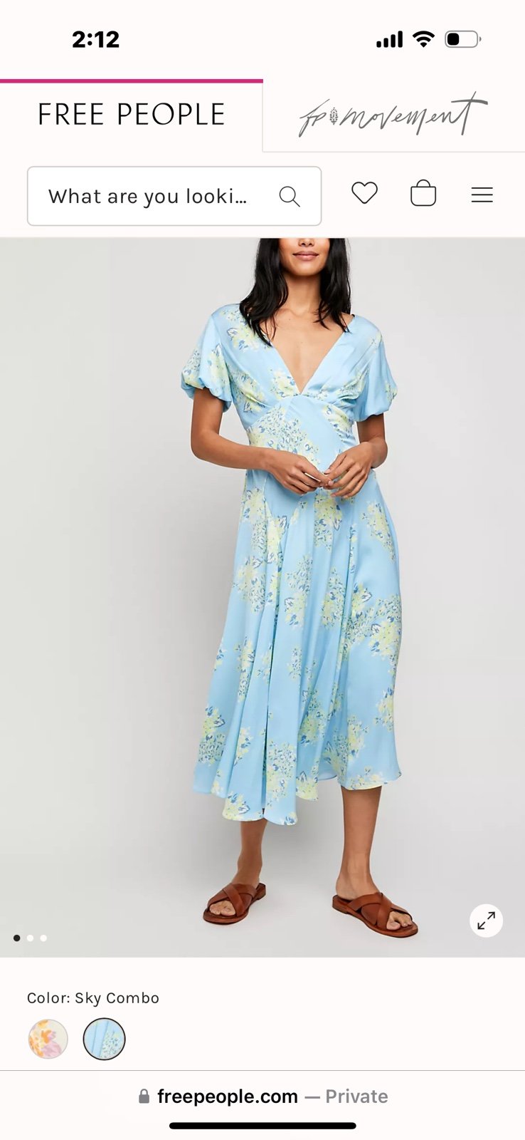 Free people long dress