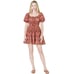 ULLA JOHNSON Juniper Mini Dress in Rosebud Crimson EUC Size 2 375 MSRP