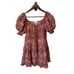 ULLA JOHNSON Juniper Mini Dress in Rosebud Crimson EUC Size 2 375 MSRP