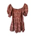 ULLA JOHNSON Juniper Mini Dress in Rosebud Crimson EUC Size 2 375 MSRP