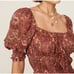 ULLA JOHNSON Juniper Mini Dress in Rosebud Crimson EUC Size 2 375 MSRP