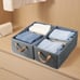 3 Large Capacity Storage Bins Closet
