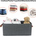 3 Large Capacity Storage Bins Closet