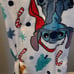 Stitch Christmas Throw Blanket