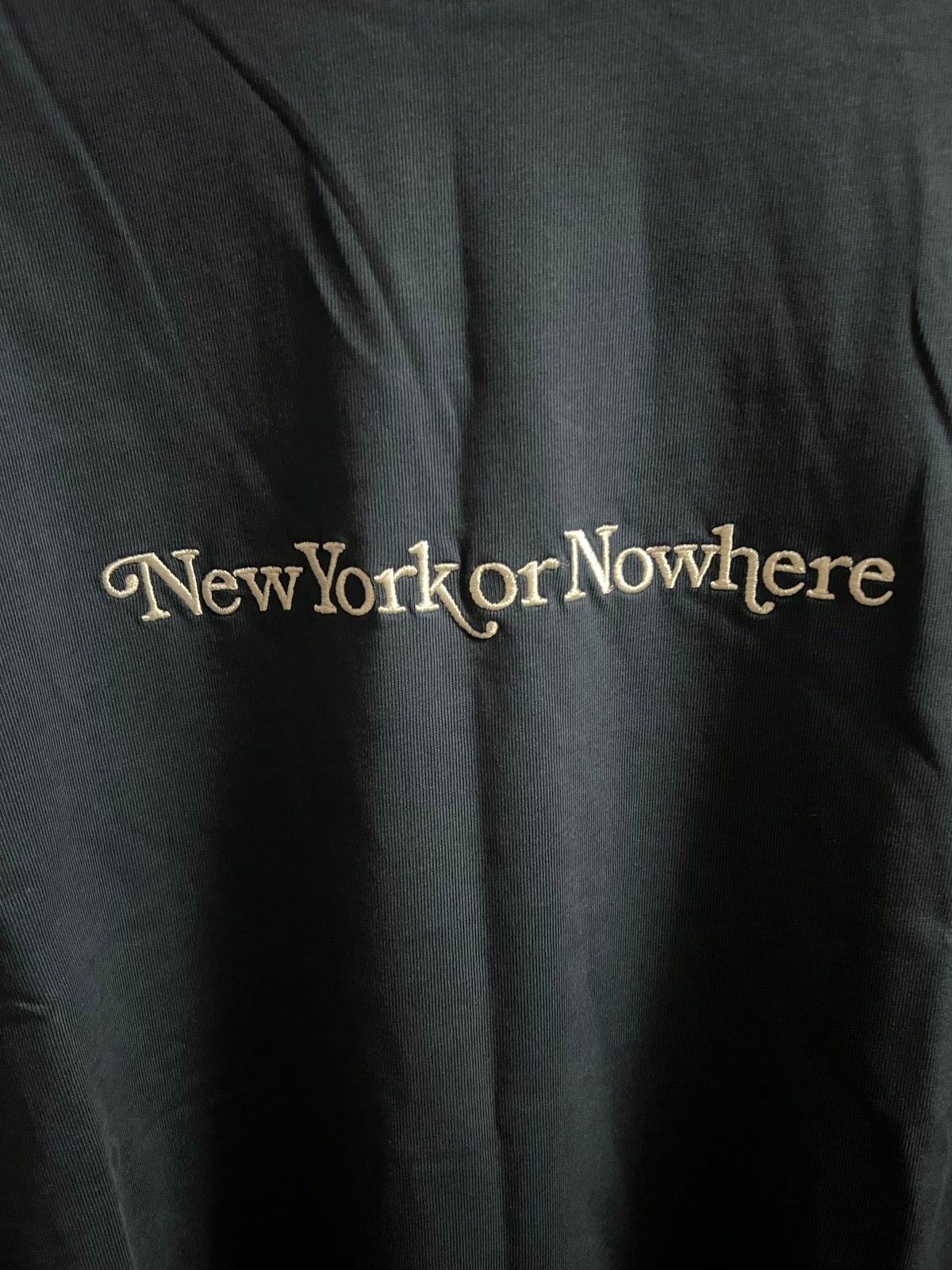 New York Or Nowhere Yankees Signature T-Shirt Navy XXL