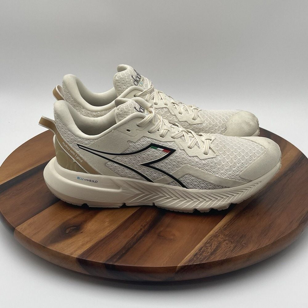 Diadora Mythos Blushield Volo 3 Glam Women's Size 10 Tan C7055 Athletic Shoes