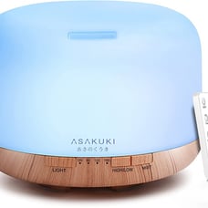 500ml Premium, Essential Oil Diffuser with Remote Control, 5 in 1 Ultras