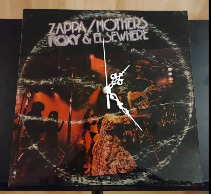 Vinyl Record Album Cover Clock-Zappa/Mothers