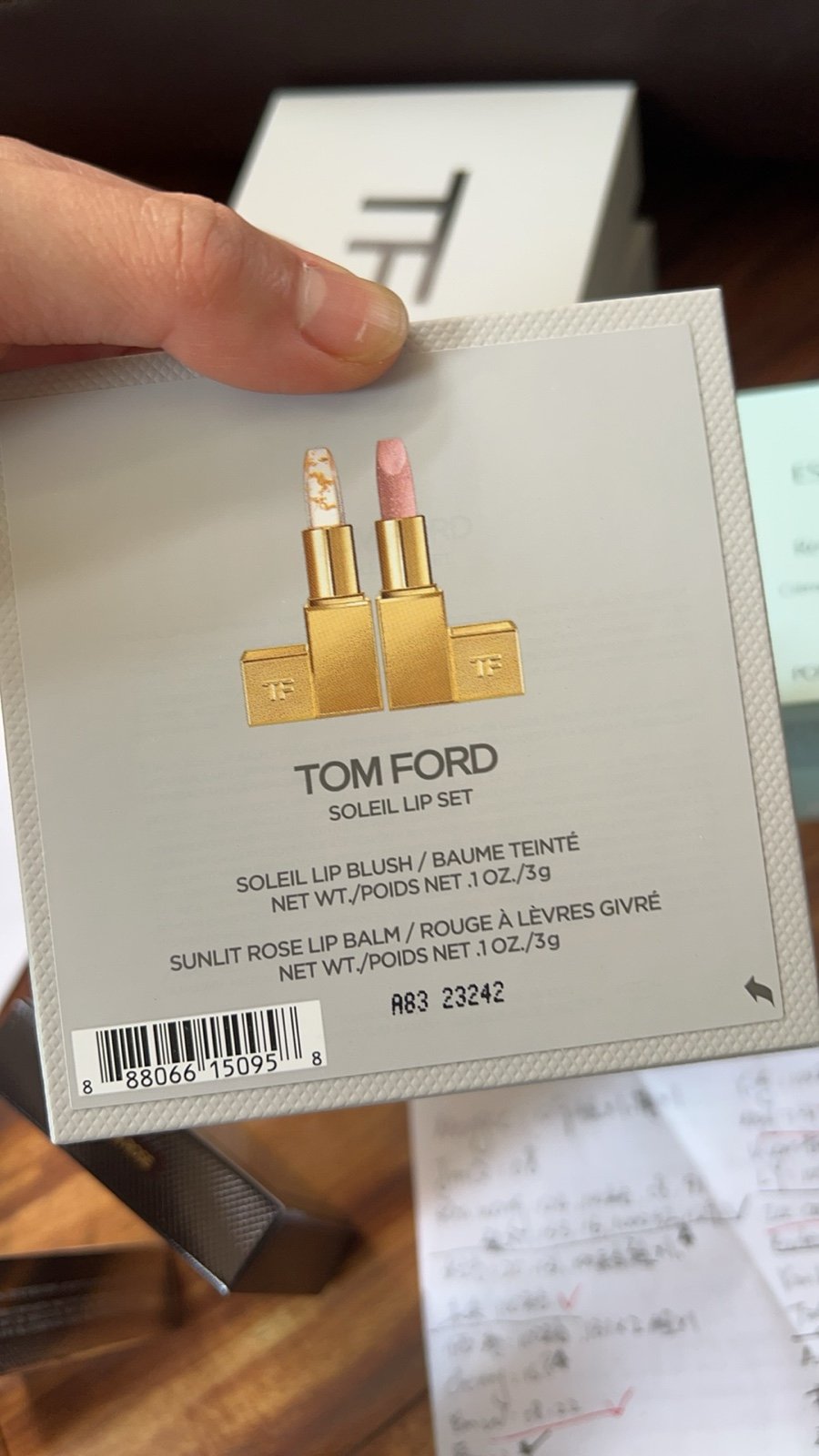 Tom Ford soleil lip set