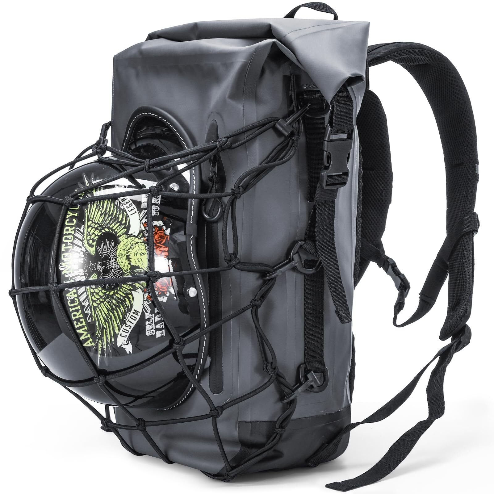 TWSXXN Motorcycle Backpack Waterproof 30L,Motorcycle Backpacks for Men,