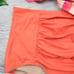 KORTNI JEANE Tied-Up Top & Ribbed Ruched Bottoms Swimsuit Bikini Set Small NEW