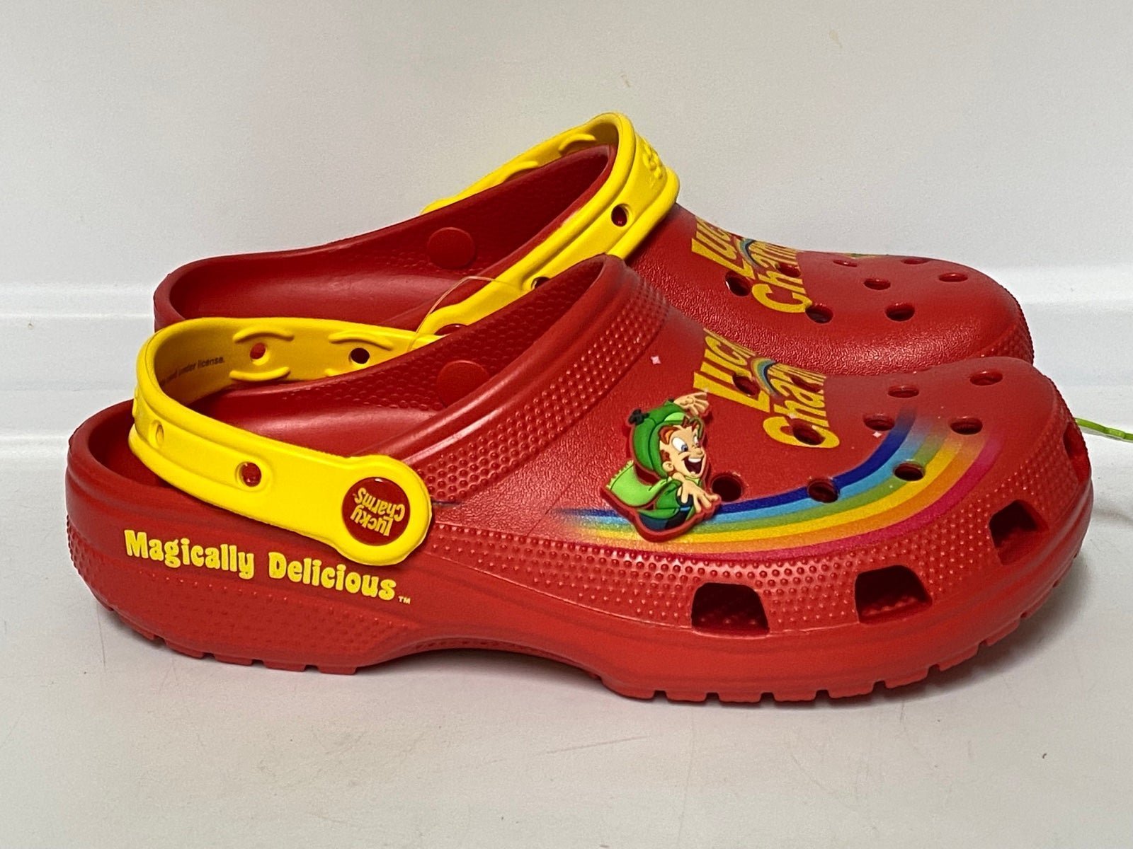 Lucky charms Crocs Crocs Classic Clog Lucky Charms Unisex SZ W9 M7 Limited Editi