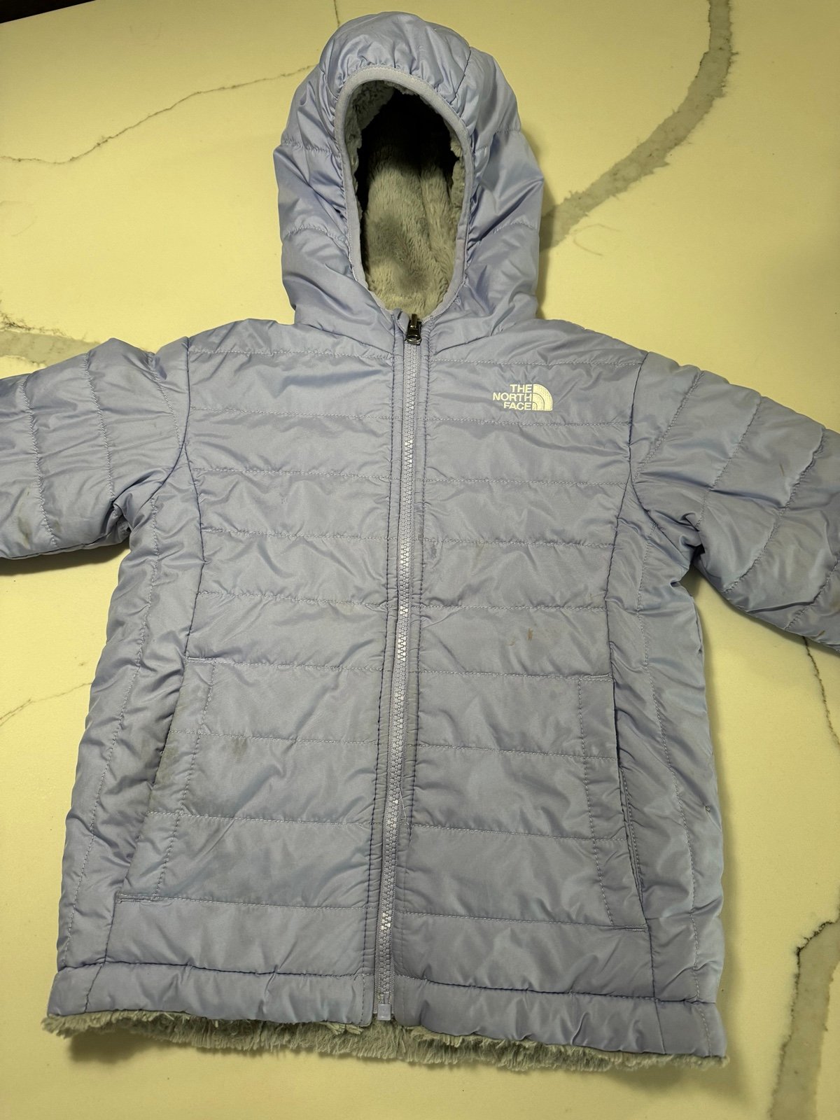 north face jacket girls size 6
