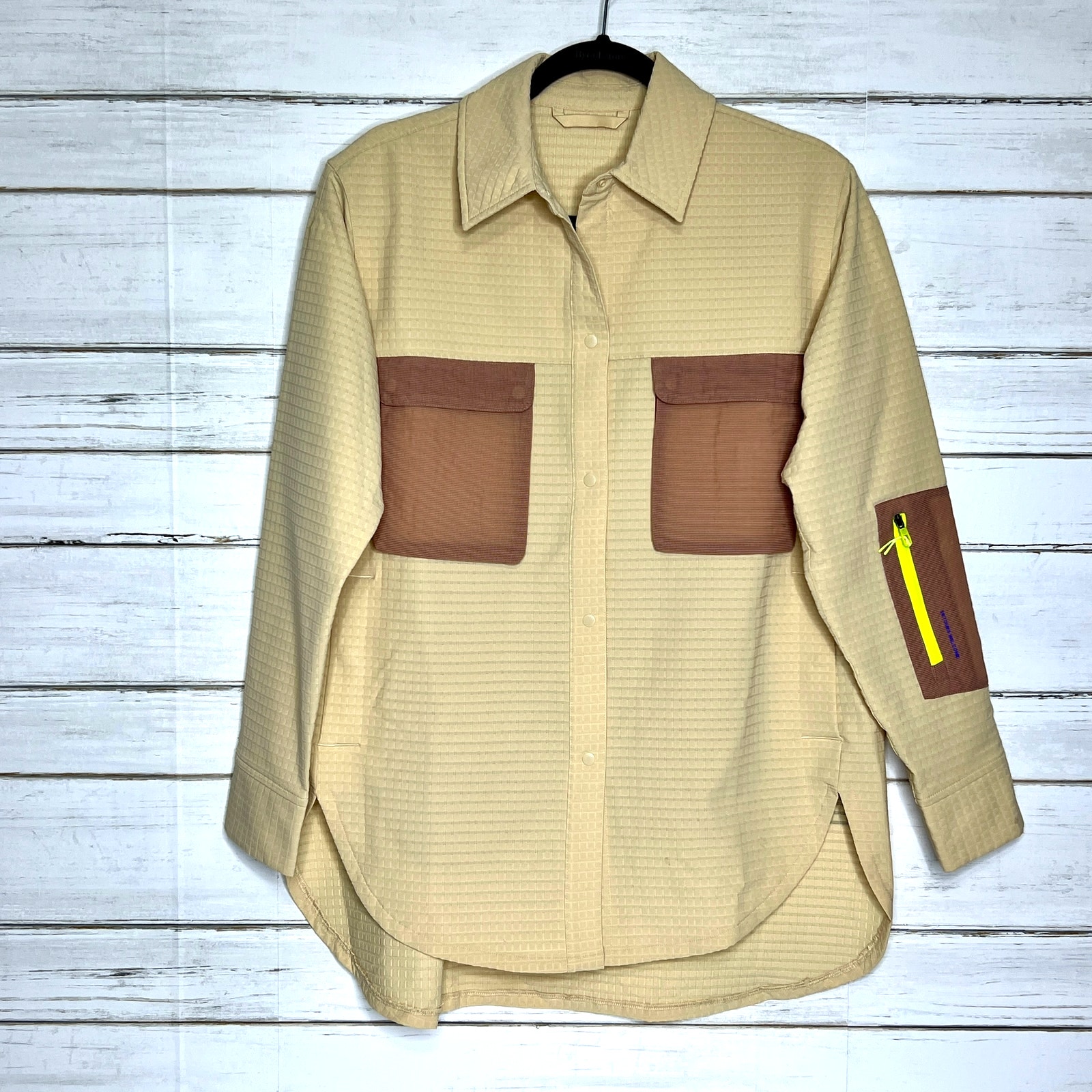 Lululemon Grid Fleece Hiking Overshirt Size 6
