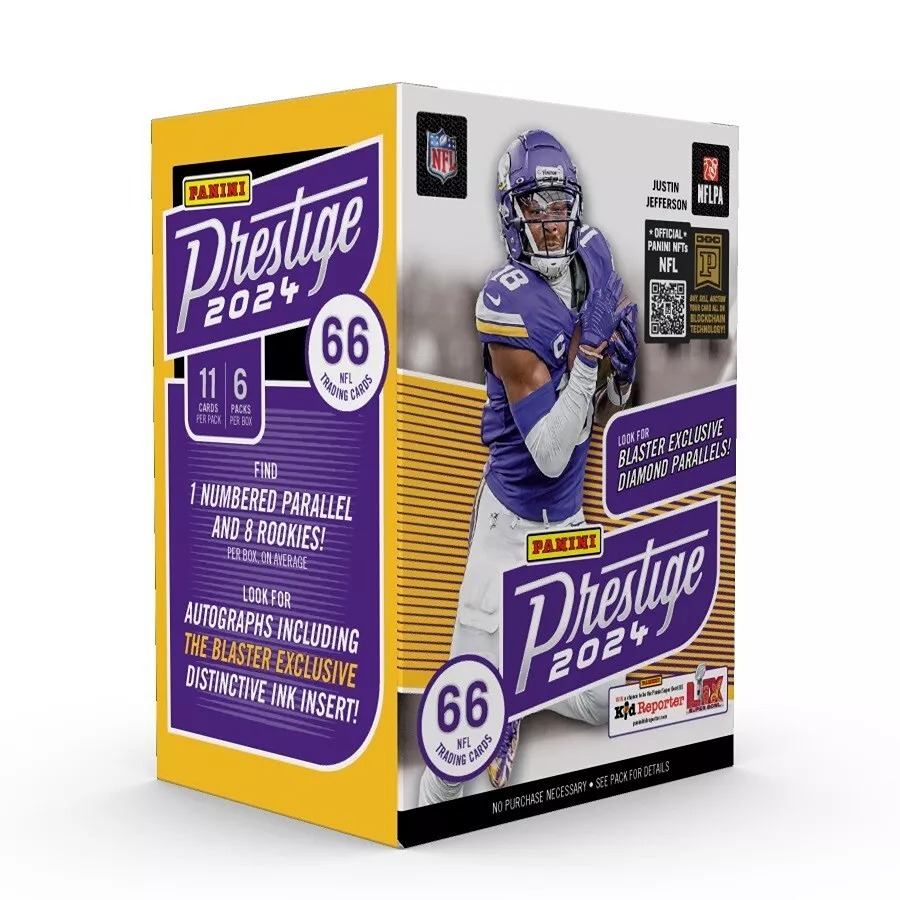 2024 Panini Prestige Football Trading Card Blaster Box
