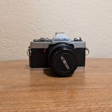 Minolta XG-1 Film Camera + Case