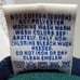 Vintage 90s Russell Athletic Blue Green Colorblock Fleece Crewneck Sweatshirt XL