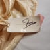 Vintage Designs By Faris Robe with Panties Size Small Kimono-Style Tie Missing