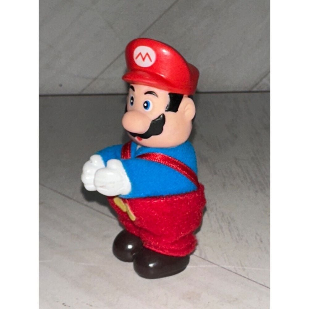 Rare Super Mario Bros. Mario Clip On Nintendo Ace Novelty 1988 Vintage