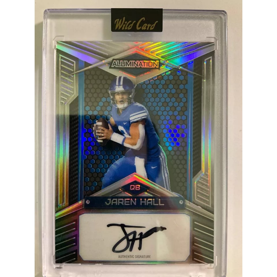 2023 Wild Card Alumination Auto 72/75 Jaren Hall #AB-63 VIKINGS