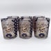 Vintage Culver Imari Double Old Fashioned/ Low Ball Glasses 22K Gold (6) MINT