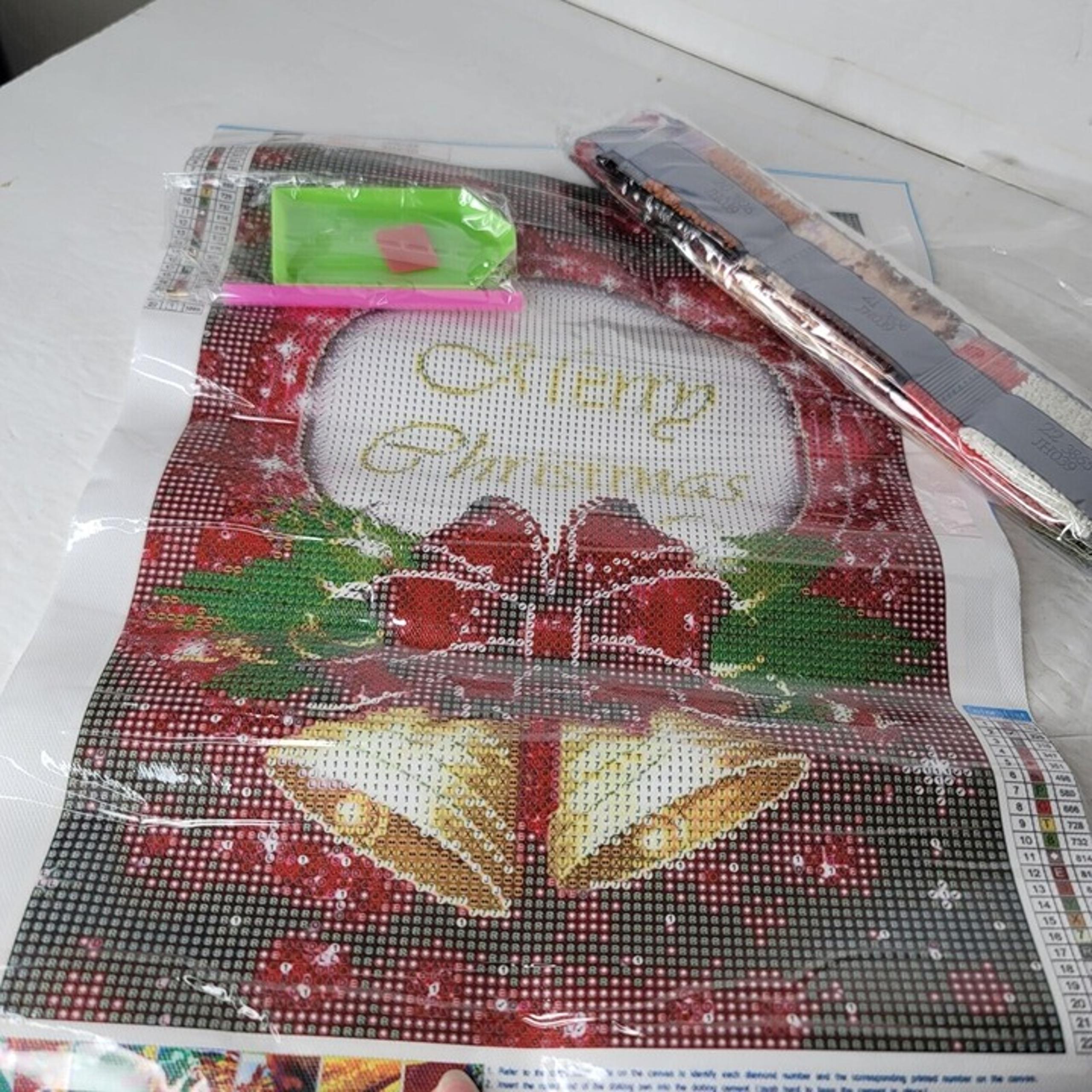Christmas Diamond Painting Kits for Adults Bells 5D Diamond Art  JH039