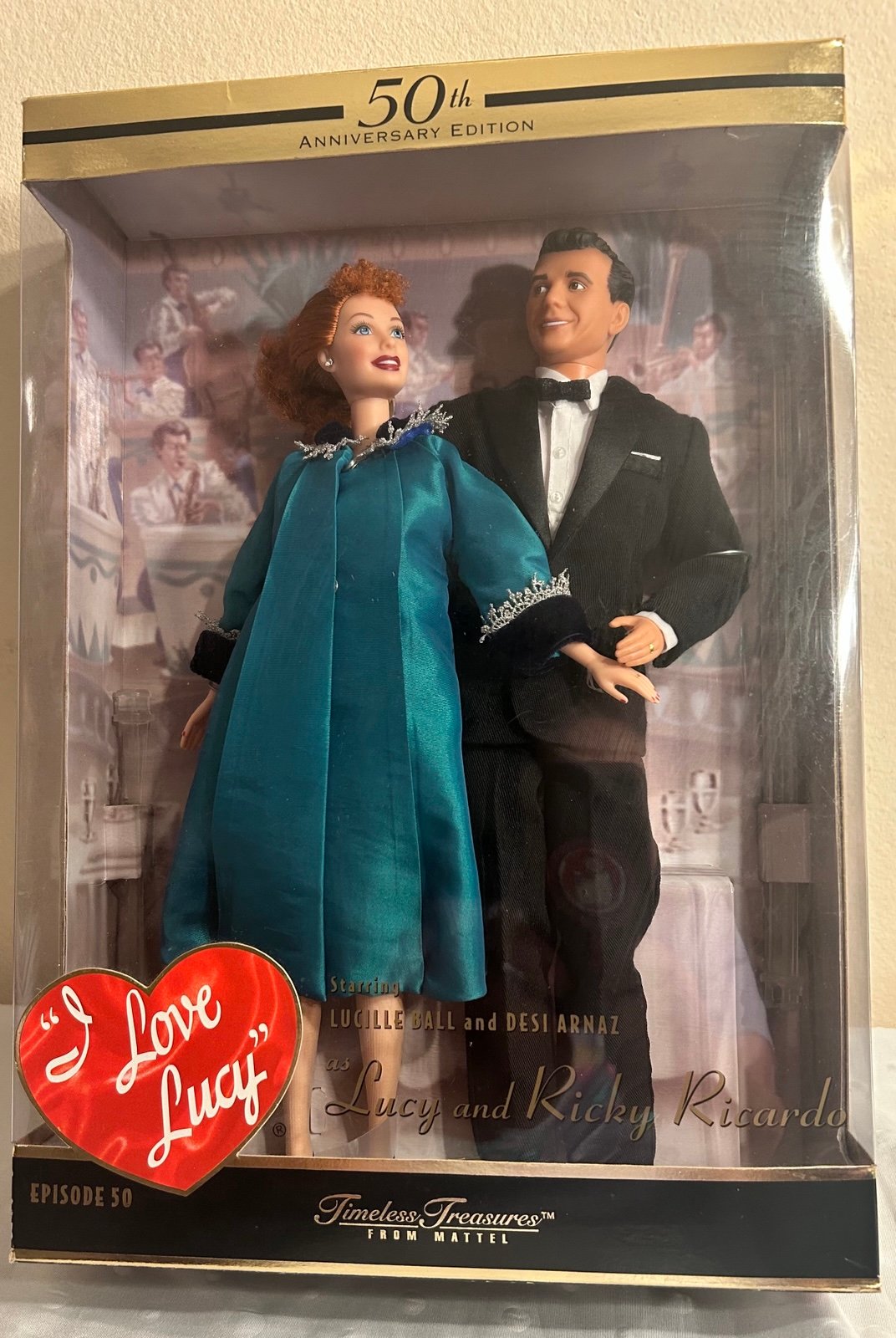 2000 LUCY AND RICKY RICARDO 50th ANNIVERSARY EDITION EPISODE 50
