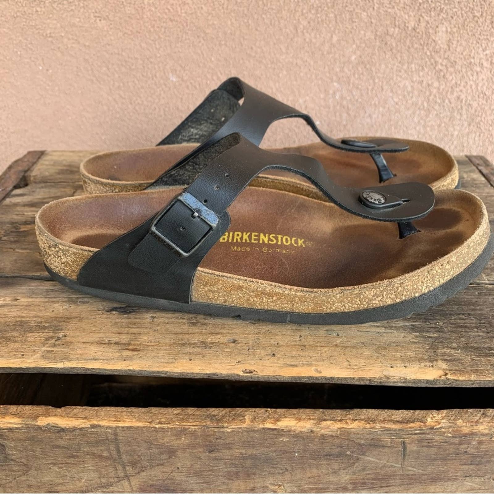 Birkenstock Gizeh Black Sandal