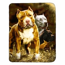 Gardner Pitbulls Signature Mink Blanket