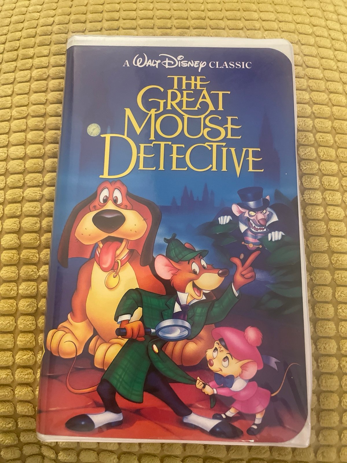 The Great Mouse Detective (VHS Disney ) never been open