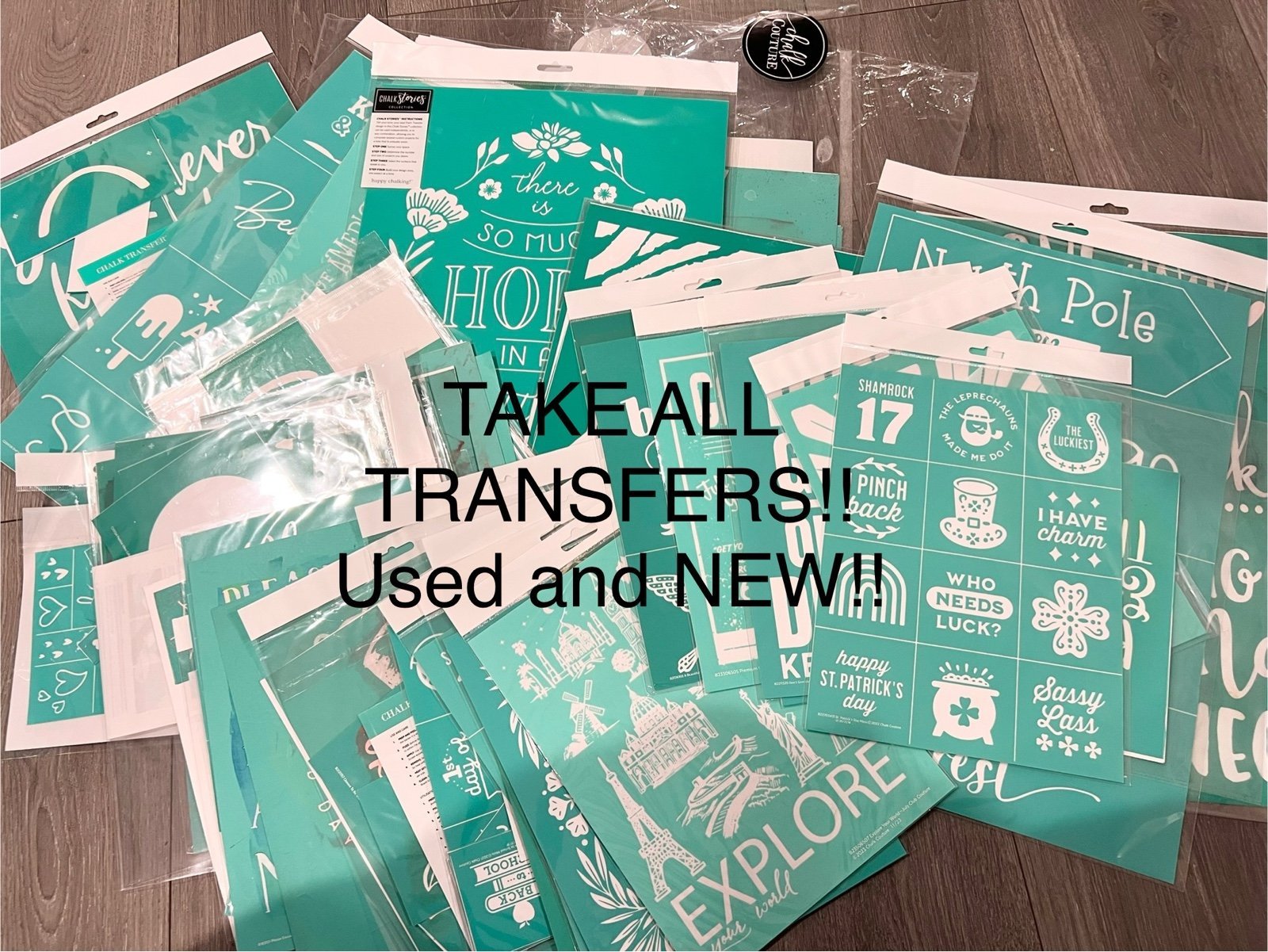 CHALK COUTURE TRANSFER LOT