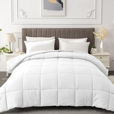 Queen Comforter Duvet Insert - All Season White Comforters Queen size