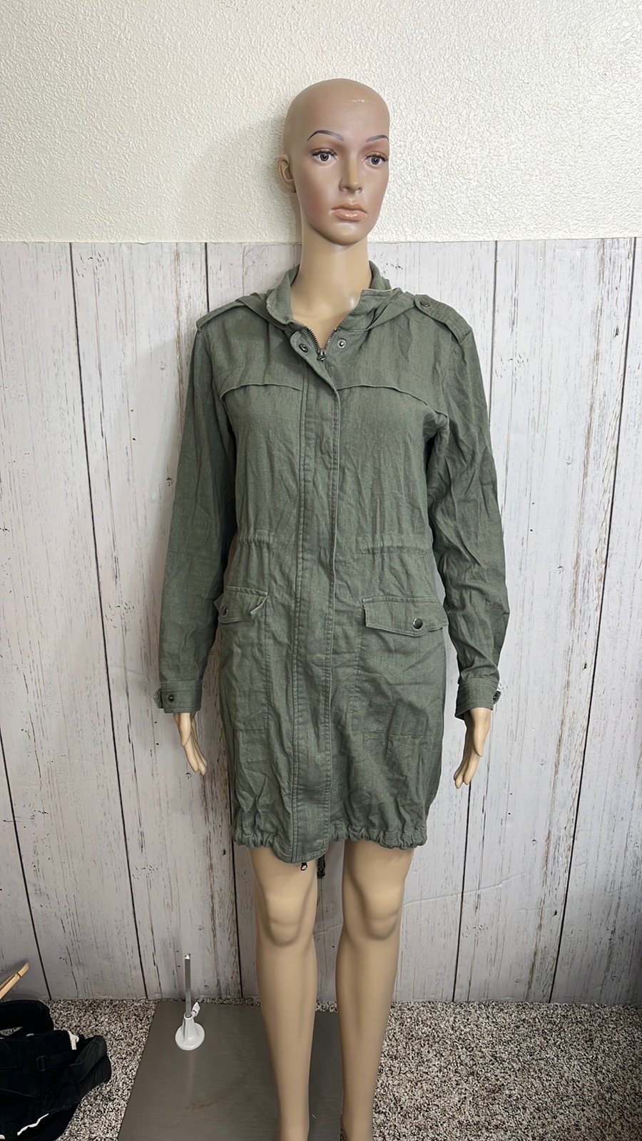 Anthropologie Ro & De Linen Blend Jacket
