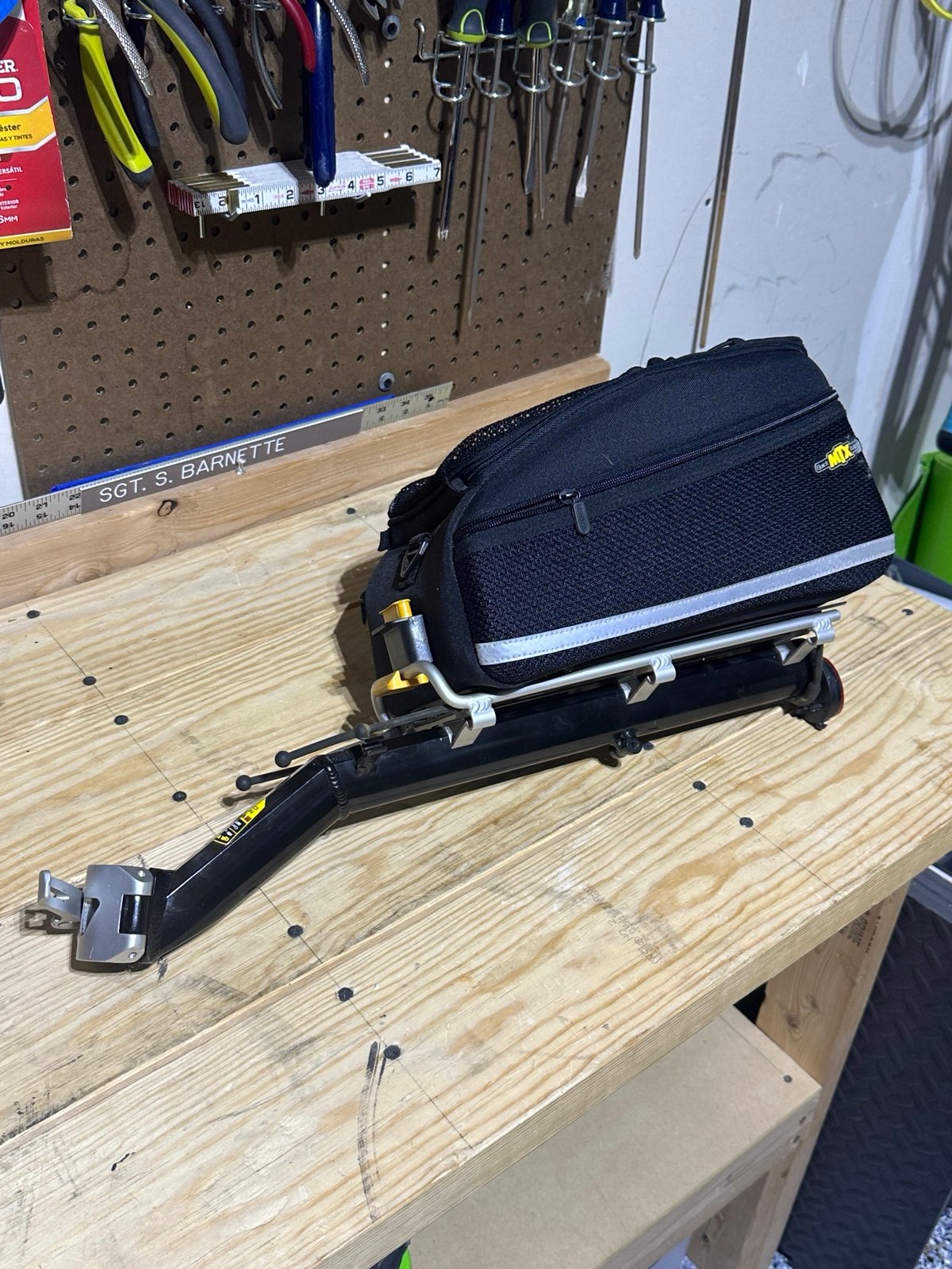 Topeak MTX Ex Trunk Bag 8L Black for Standard Bicycles. Comes with Beam Rack.