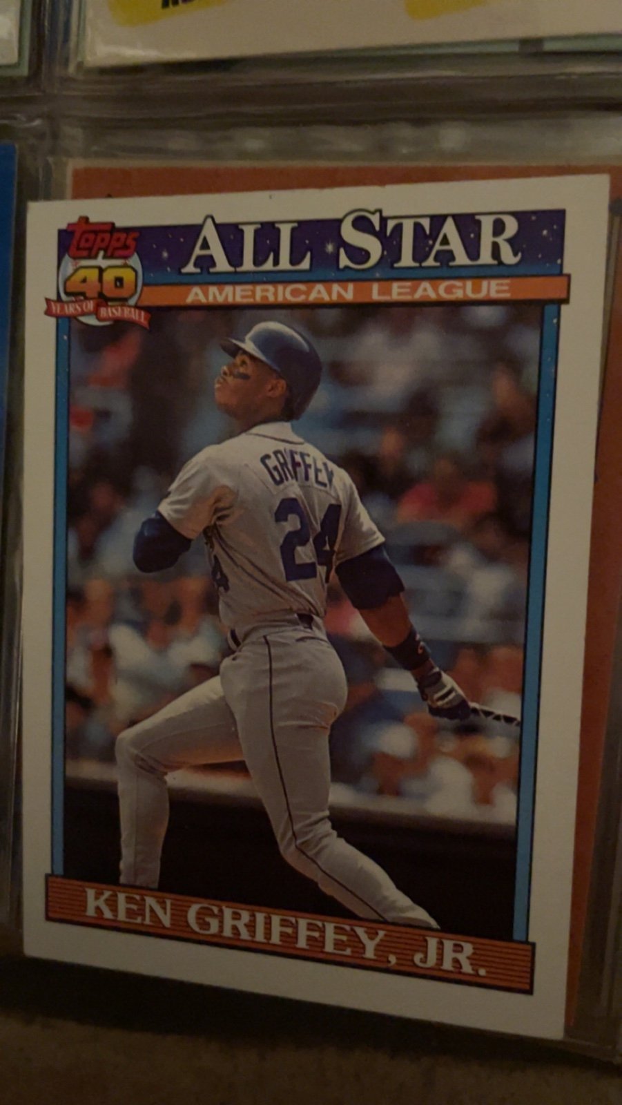 Topps 40 years of baseball Ken Griffey Jr.