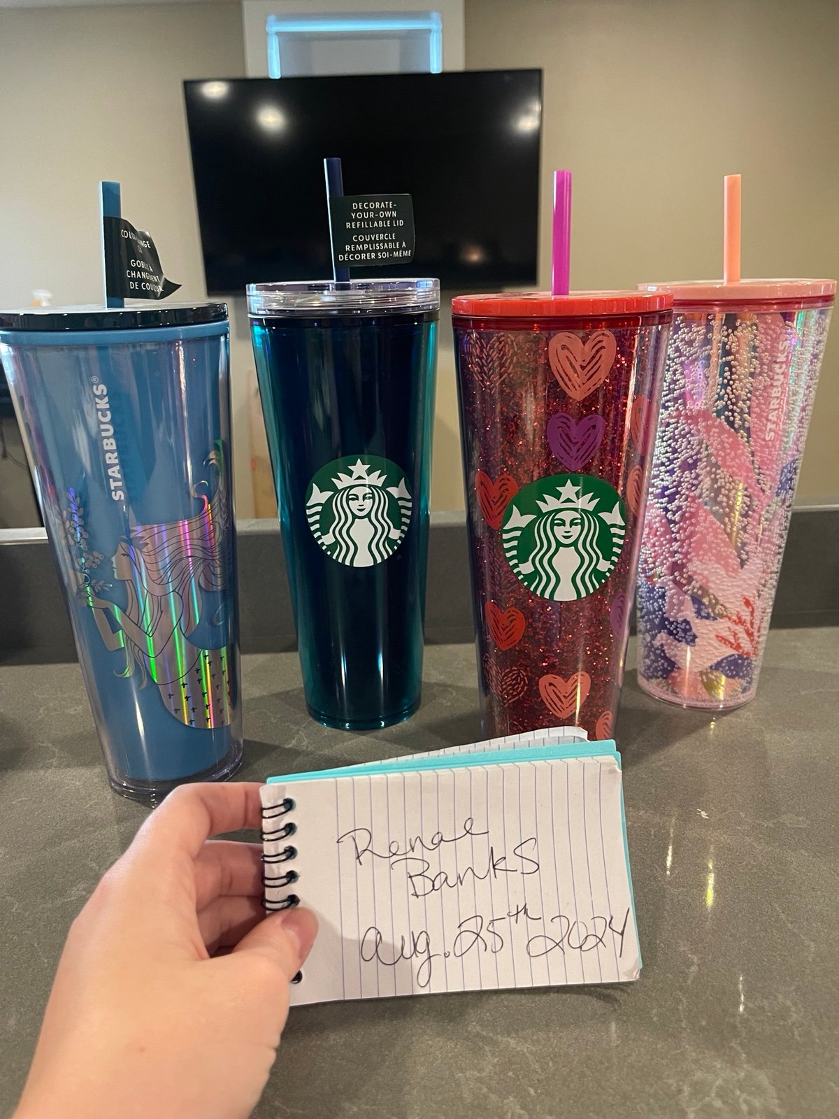 Starbucks Cold Cups