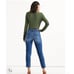NWT Lucky Brand Olive Green Stripe Lace Up Ribbed Henley Top - SIZE M