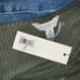 NWT Lucky Brand Olive Green Stripe Lace Up Ribbed Henley Top - SIZE M