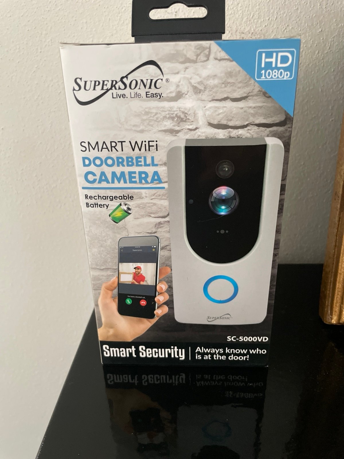 Smart Wi-Fi doorbell camera