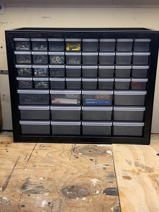Screw Organizer, Hardware Storage Organizer, 44 Drawer Parts Cabinet | SALE