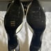 Bruno Magli “Barbarella” Polka-Dot Bow Peep toe Slide NIB 36.5(6)