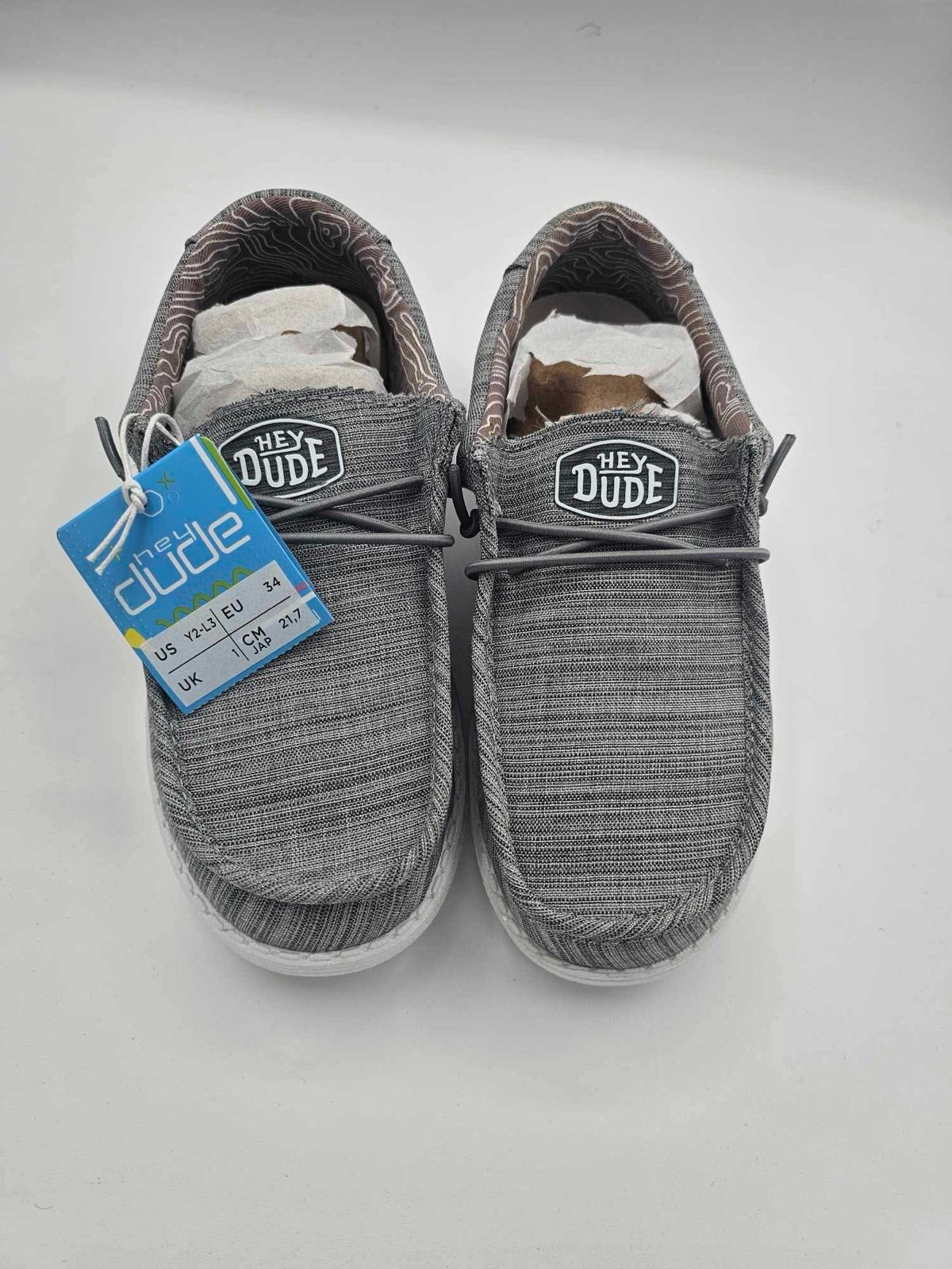 Hey Dude Wally Youth “Blend Linen” Y2/L3