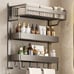 Wall Mounted Bathroom Storage Rack, Three-layer Bathroom Hanging -ADAW334