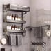 Wall Mounted Bathroom Storage Rack, Three-layer Bathroom Hanging -ADAW334
