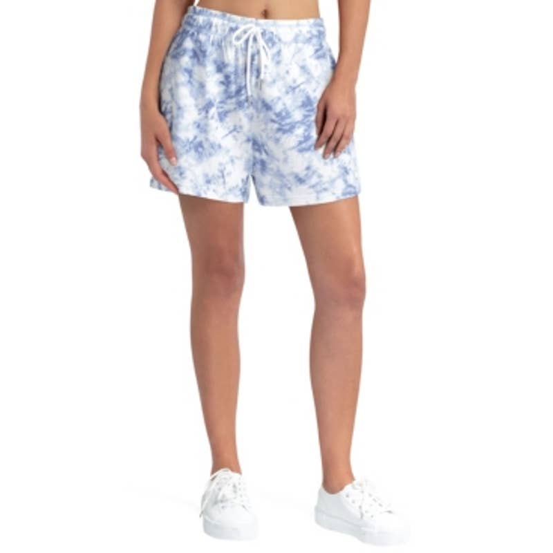 H HALSTON Women's Tonal Tie Dye Riviera Drawstring Shorts Size M