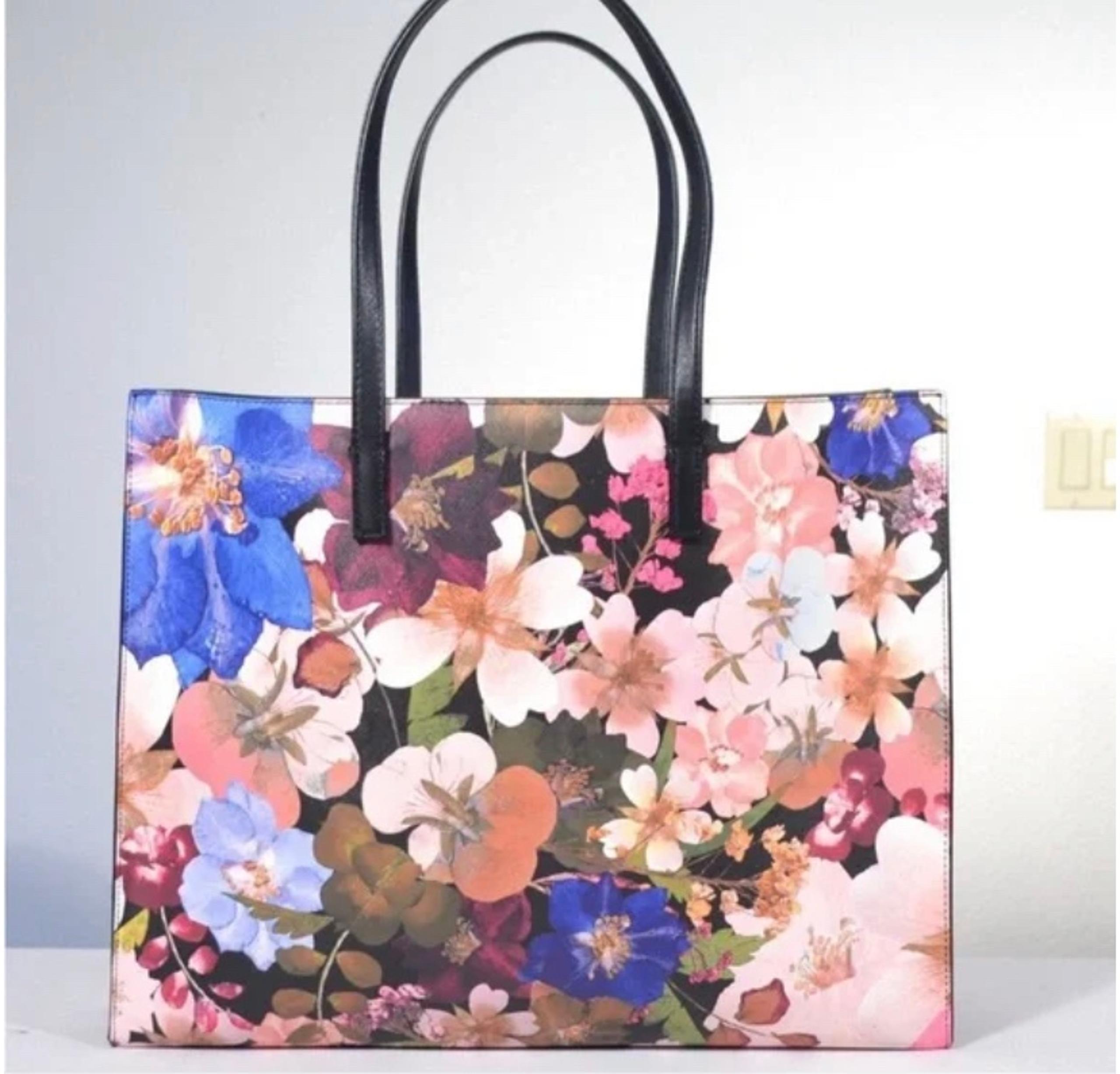 NWT TED BAKER Icon XL Floral Tote