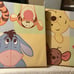 Pooh bear nursery wall art