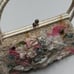Beautiful Flower Large Handbag Purse Vintage a real Eye Pleaser Made in Japan