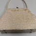 Beautiful Flower Large Handbag Purse Vintage a real Eye Pleaser Made in Japan